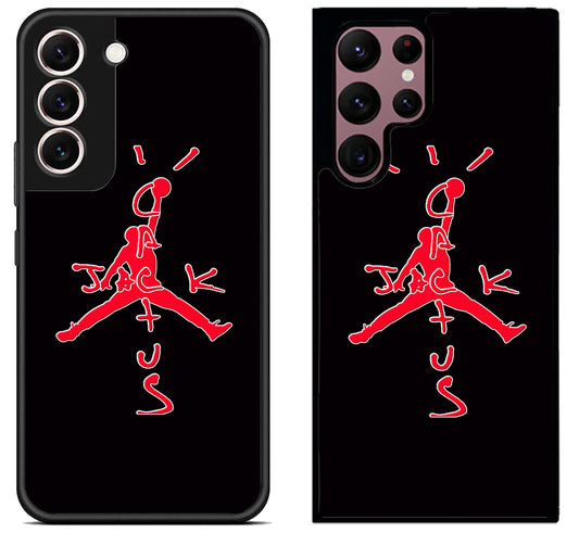 Travis Scott Jack Cactus X Jordan Red Samsung Galaxy S22 | S22+ | S22 Ultra Case