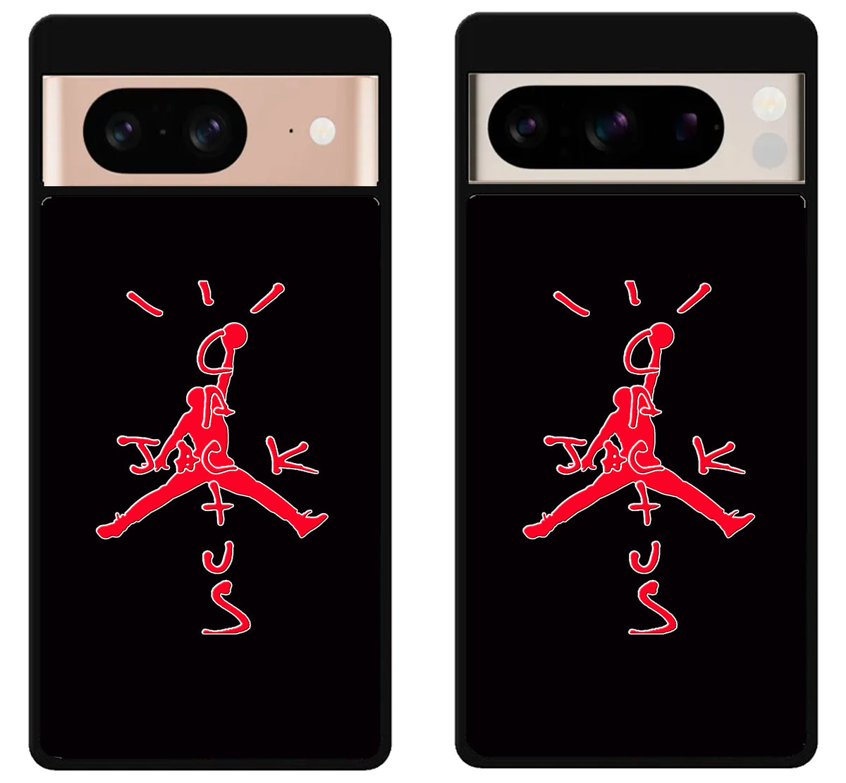 Travis Scott Jack Cactus X Jordan Red Google Pixel 8 | 8 Pro Case