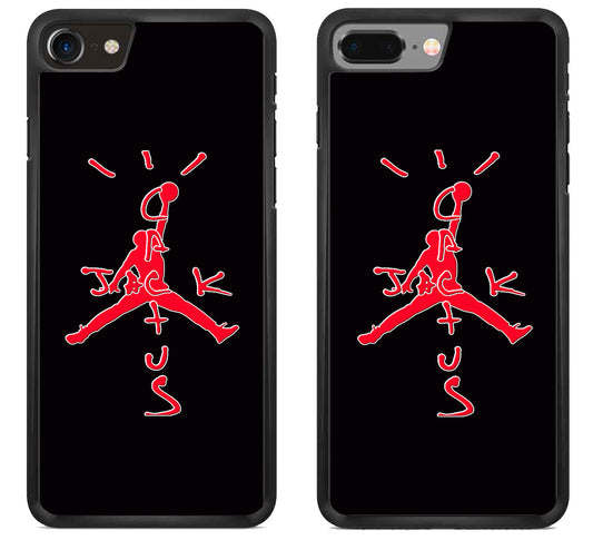 Travis Scott Jack Cactus X Jordan Red iPhone 8 | 8 Plus Case