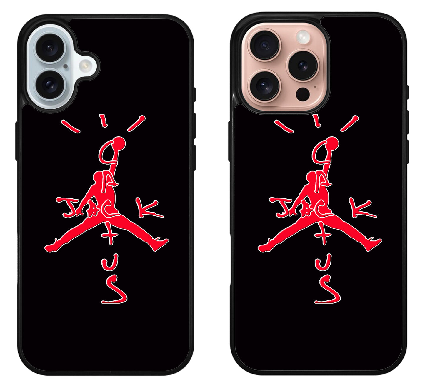 Travis Scott Jack Cactus X Jordan Red iPhone 16 | 16 Plus | 16 Pro | 16 Pro Max Case