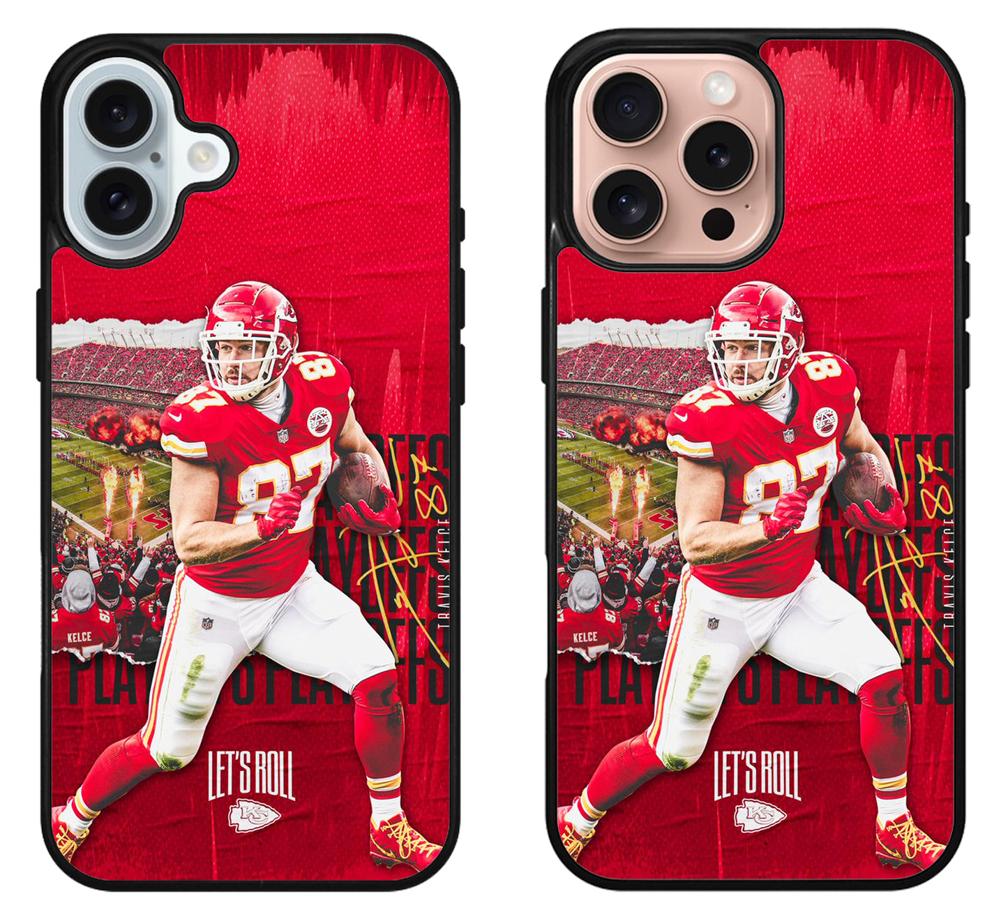 Travis kelce Kansas City Chiefs Style iPhone 16 | 16 Plus | 16 Pro | 16 Pro Max Case