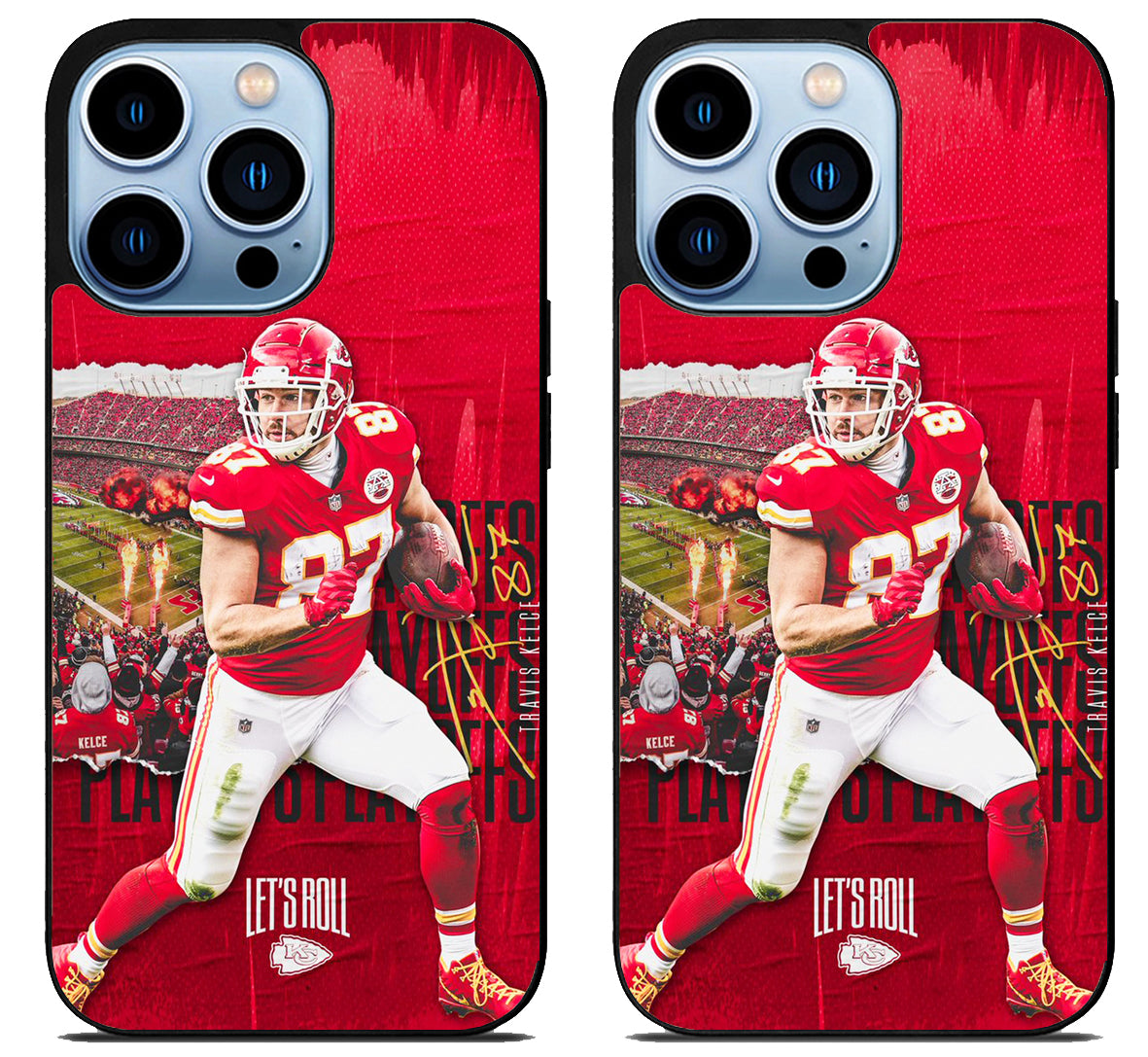 Travis kelce Kansas City Chiefs Style iPhone 15 Pro | iPhone 15 Pro Max Case