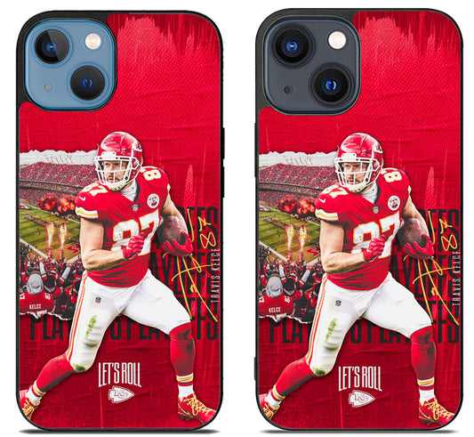 Travis kelce Kansas City Chiefs Style iPhone 15 | iPhone 15 Plus Case