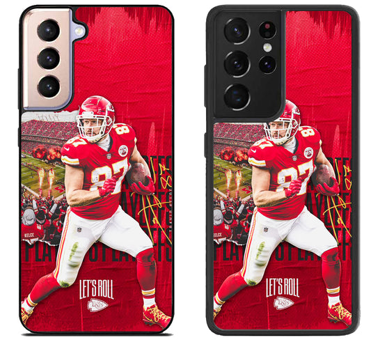 Travis kelce Kc Chiefs Style Samsung Galaxy S21 | S21 FE | S21+ | S21 Ultra Case