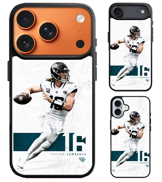 Trevor Lawrence Jacksonville Jaguars Stylish iPhone Air | iPhone 17 | 17 Pro | 17 Pro Max Case