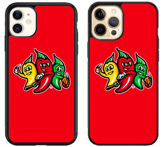 Tri-City Chili Peppers Red iPhone 12 | 12 Mini | 12 Pro | 12 Pro Max Case