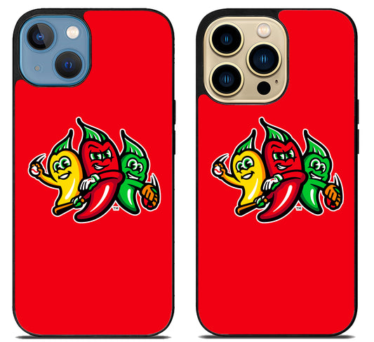 Tri-City Chili Peppers Red iPhone 14 | 14 Plus | 14 Pro | 14 Pro Max Case