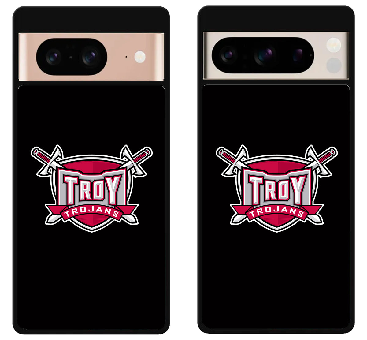 Troy Trojans Black Google Pixel 8 | 8 Pro Case
