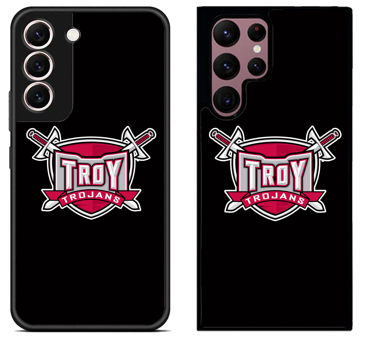 Troy Trojans Black Samsung Galaxy S22 | S22+ | S22 Ultra Case