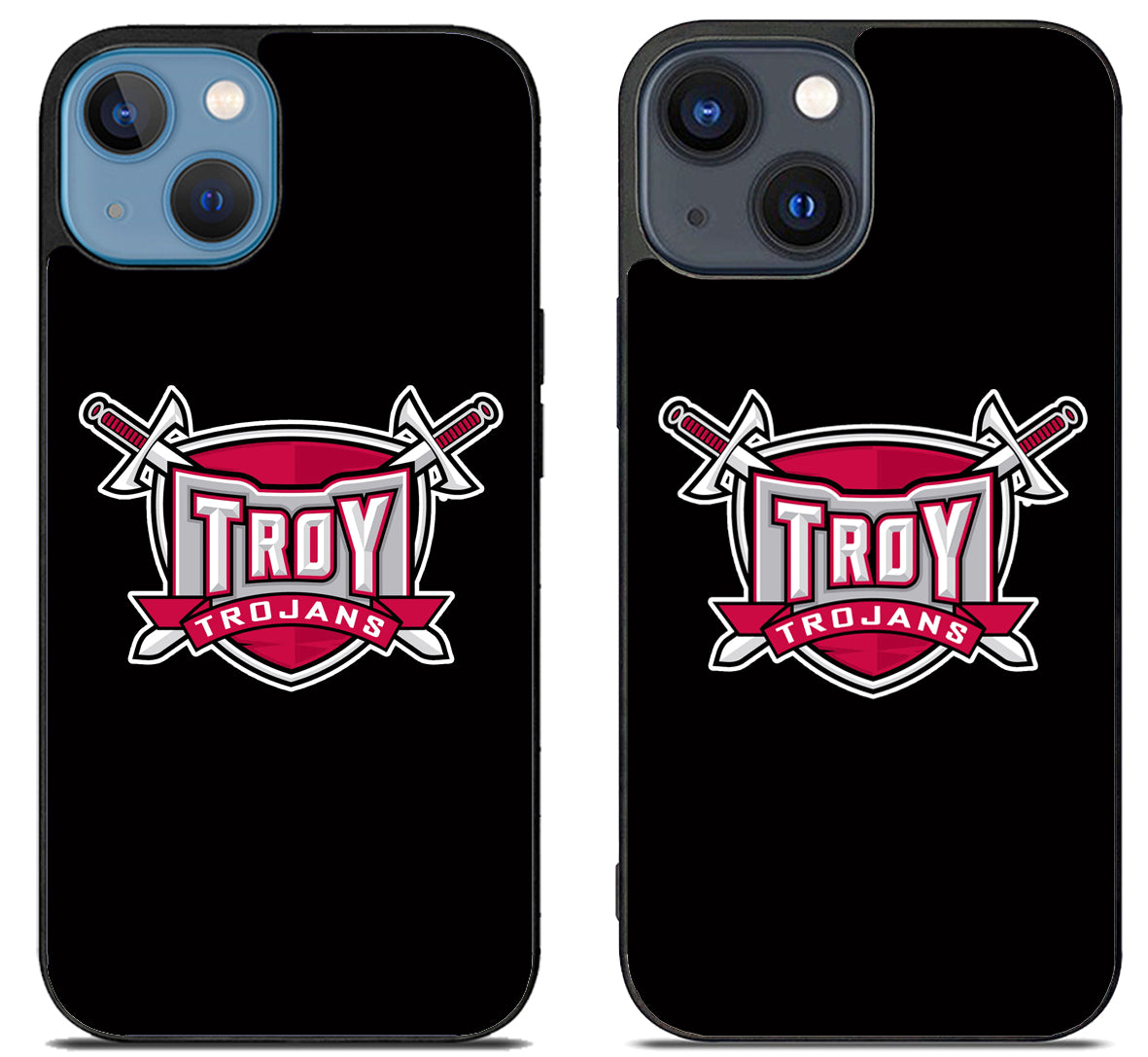 Troy Trojans Black iPhone 15 | iPhone 15 Plus Case