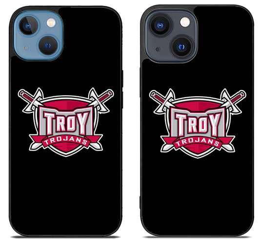 Troy Trojans Black iPhone 15 | iPhone 15 Plus Case
