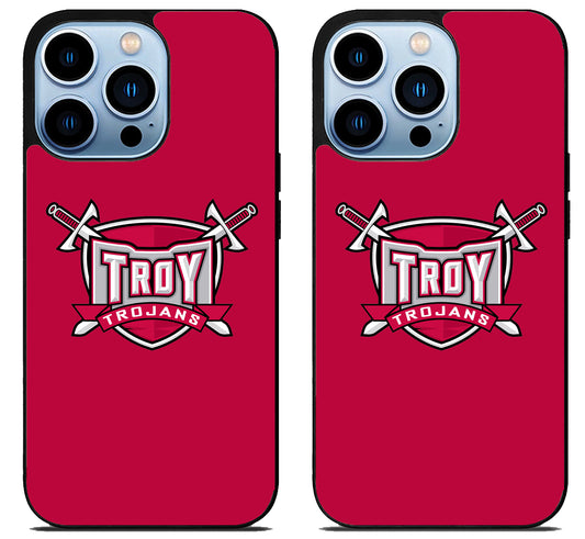 Troy Trojans Red iPhone 15 Pro | iPhone 15 Pro Max Case