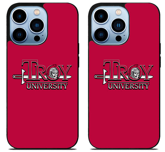 Troy Trojans University Cover iPhone 15 Pro | iPhone 15 Pro Max Case