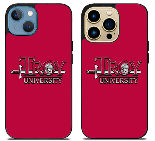 Troy Trojans University iPhone 14 | 14 Plus | 14 Pro | 14 Pro Max Case