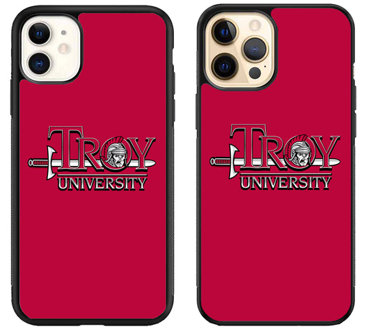 Troy Trojans University iPhone 12 | 12 Mini | 12 Pro | 12 Pro Max Case