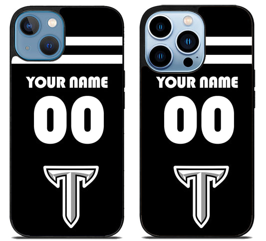Custom Personalized Troy Trojans iPhone 13 | 13 Mini | 13 Pro | 13 Pro Max Case