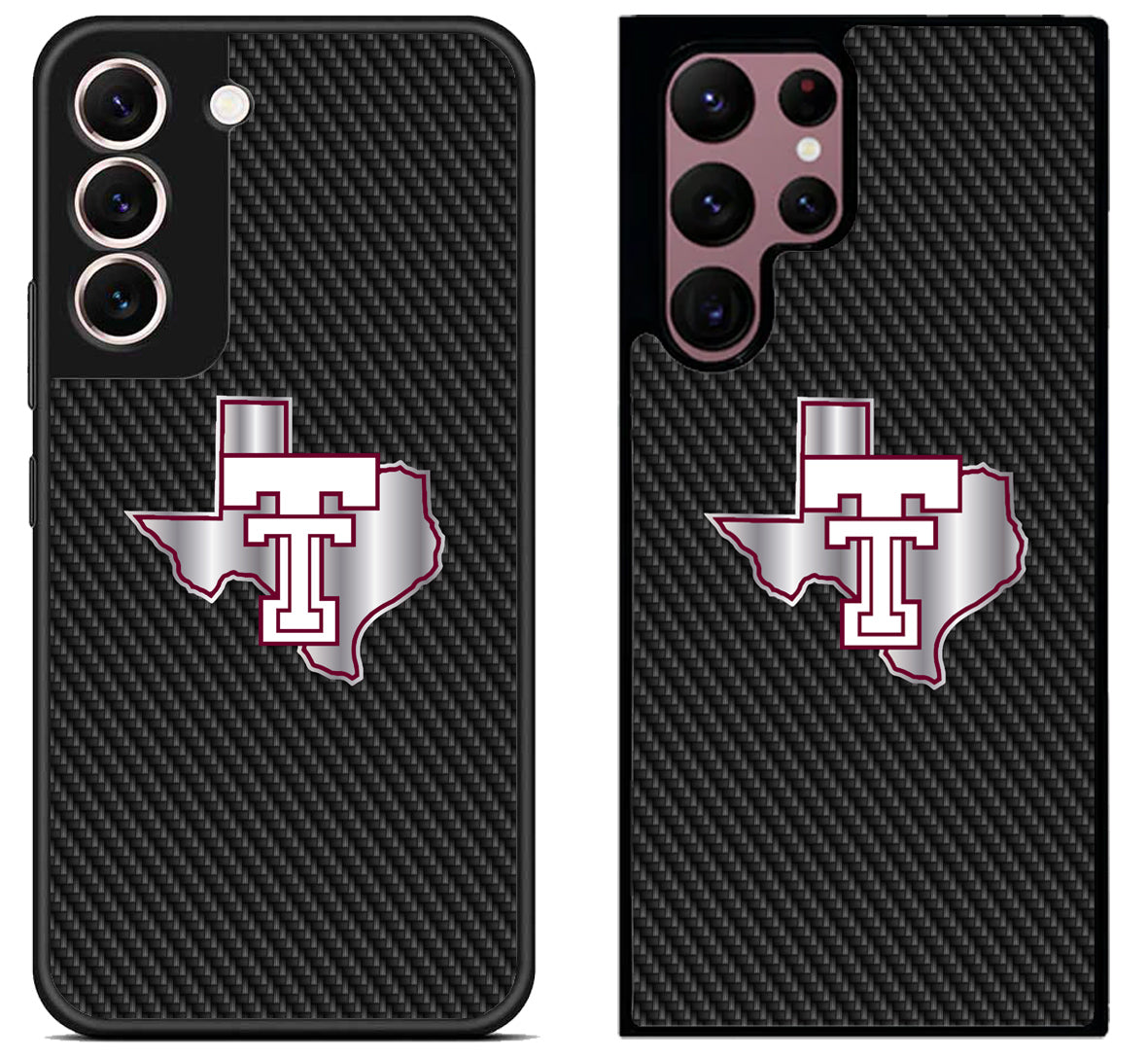 Troy University Trojans Carbon Samsung Galaxy S22 | S22+ | S22 Ultra Case