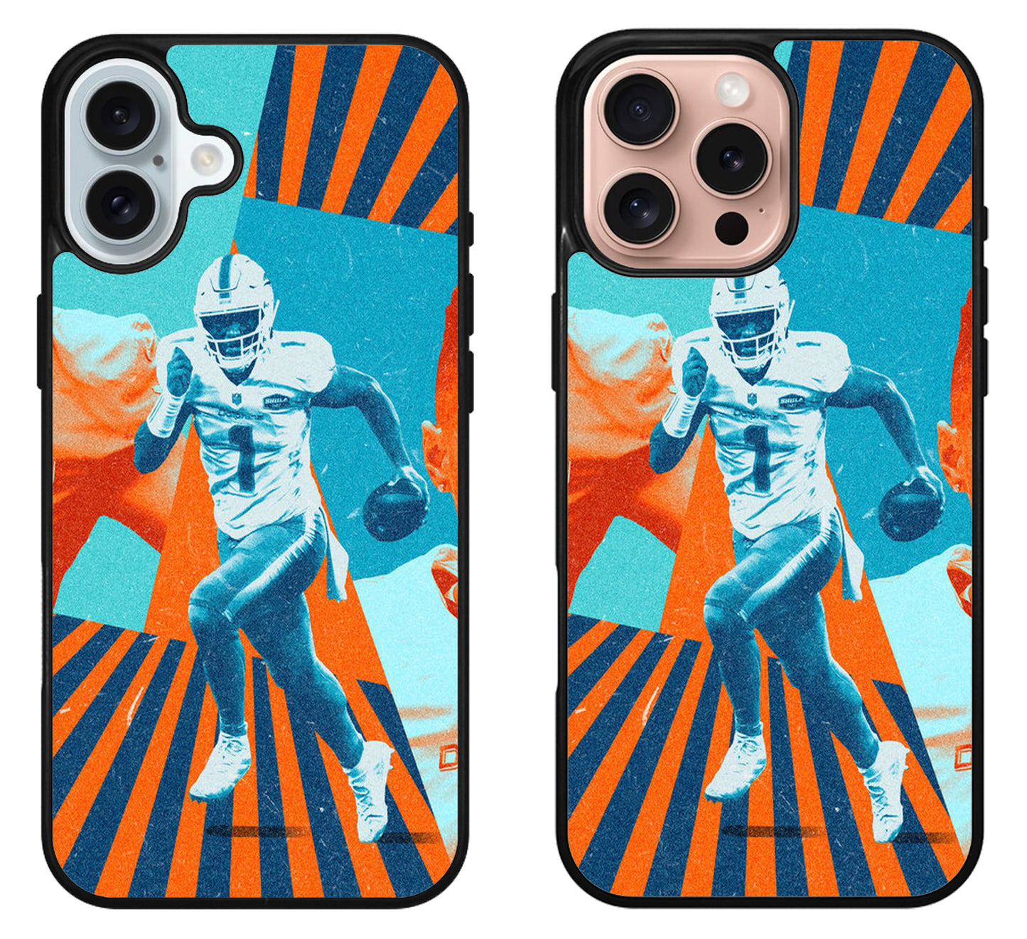 Tua Tagovailoa Miami Dolphins Cool iPhone 16 | 16 Plus | 16 Pro | 16 Pro Max Case