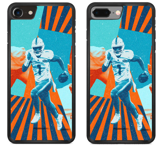 Tua Tagovailoa Miami Dolphins Cool iPhone 8 | 8 Plus Case