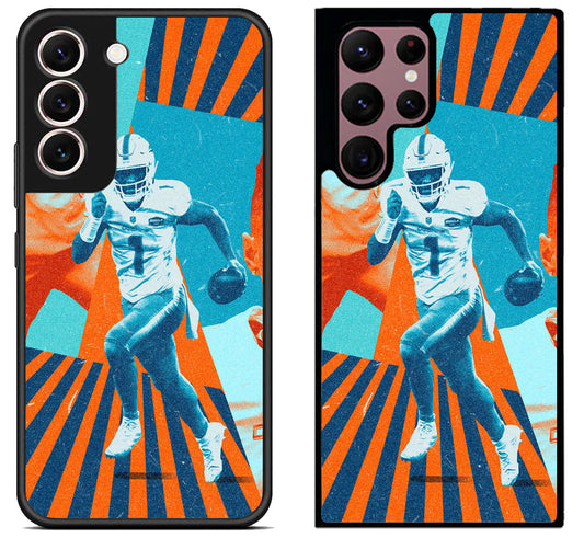 Tua Tagovailoa Miami Dolphins Cool Samsung Galaxy S22 | S22+ | S22 Ultra Case