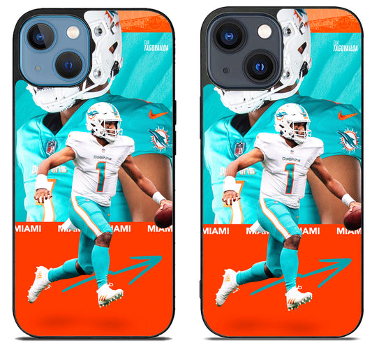 Tua Tagovailoa Miami Dolphins iPhone 15 | iPhone 15 Plus Case