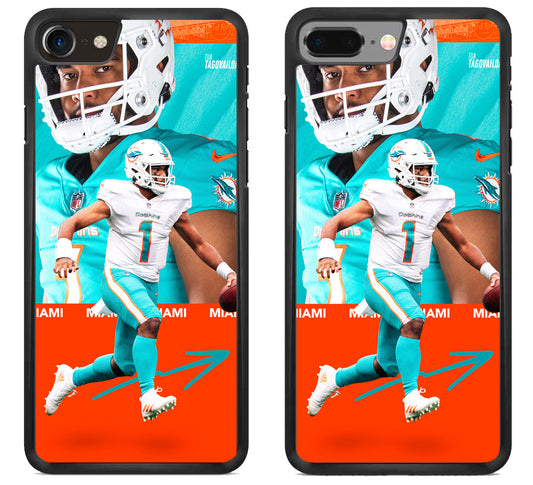 Tua Tagovailoa Miami Dolphins iPhone 8 | 8 Plus Case