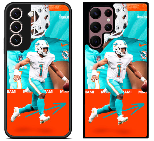 Tua Tagovailoa Miami Dolphins Samsung Galaxy S22 | S22+ | S22 Ultra Case