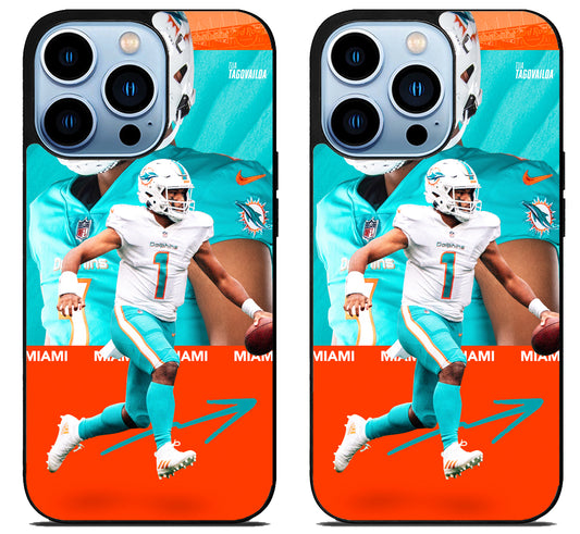 Tua Tagovailoa Miami Dolphins iPhone 15 Pro | iPhone 15 Pro Max Case