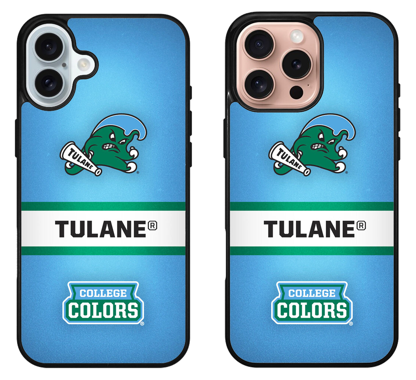 Tulane Green Wave College iPhone 16 | 16 Plus | 16 Pro | 16 Pro Max Case