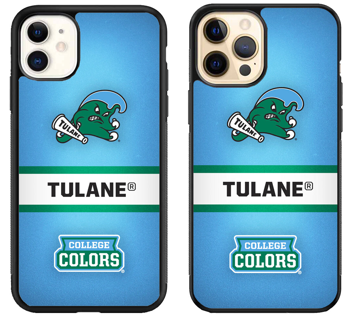 Tulane Green Wave College iPhone 12 | 12 Mini | 12 Pro | 12 Pro Max Case