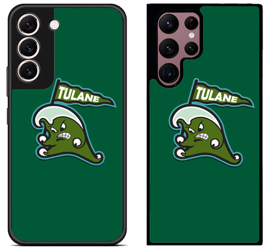 Tulane Green Wave Logo Samsung Galaxy S22 | S22+ | S22 Ultra Case