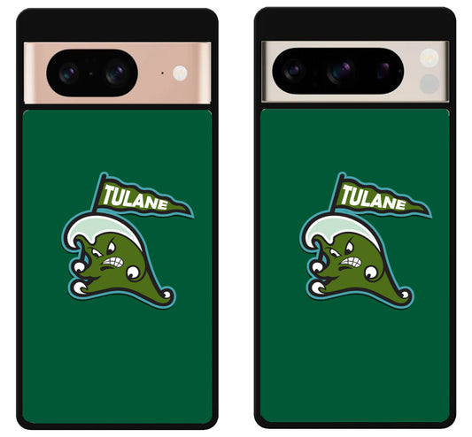 Tulane Green Wave Logo Google Pixel 8 | 8 Pro Case