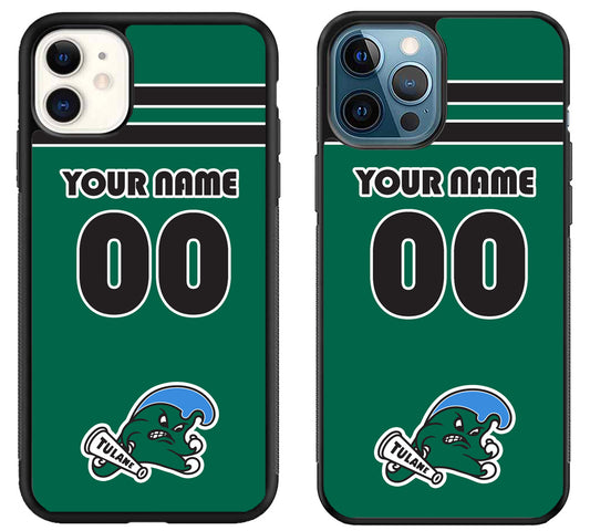 Custom Personalized Tulane Green Wave iPhone 11 | 11 Pro | 11 Pro Max Case