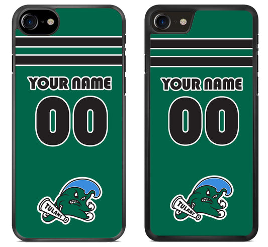 Custom Personalized Tulane Green Wave iPhone SE 2020 | iPhone SE 2022 Case