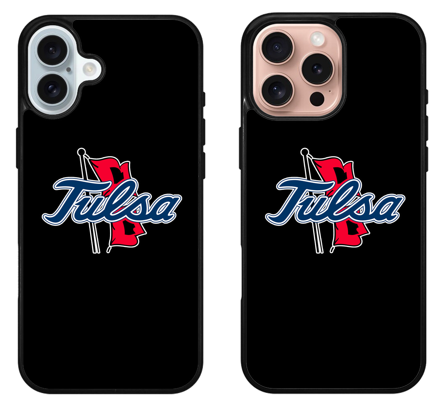 Tulsa Golden Hurricane Black iPhone 16 | 16 Plus | 16 Pro | 16 Pro Max Case