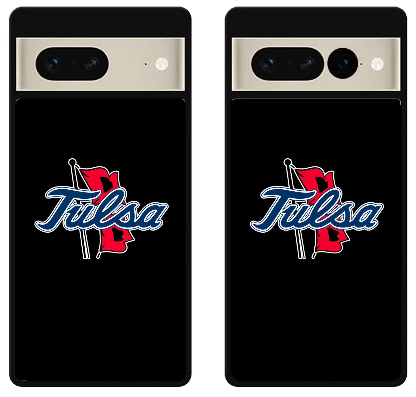 Tulsa Golden Hurricane Black Google Pixel 7 | 7 Pro Case