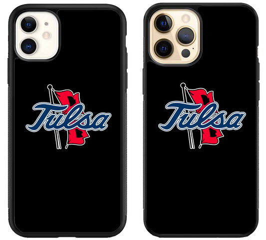 Tulsa Golden Hurricane Black iPhone 12 | 12 Mini | 12 Pro | 12 Pro Max Case