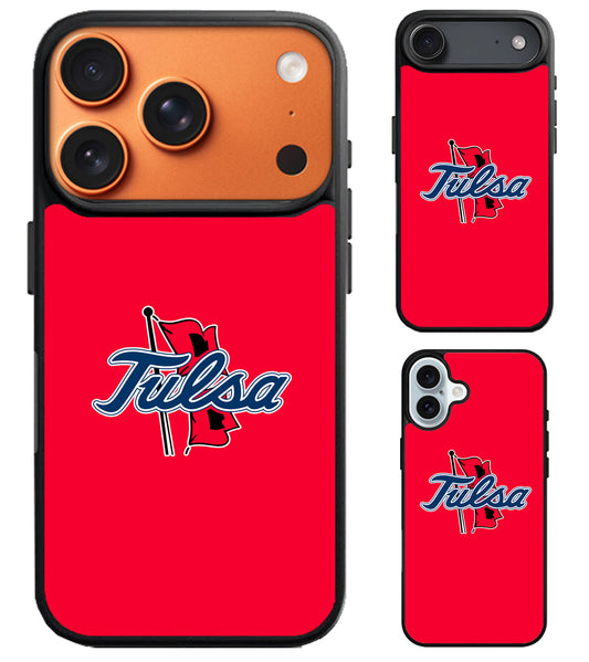 Tulsa Golden Hurricane Red iPhone Air | iPhone 17 | 17 Pro | 17 Pro Max Case
