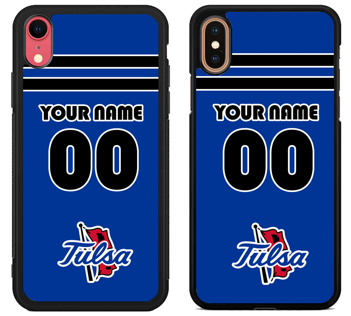 Custom Personalized Tulsa Golden Hurricane iPhone X | Xs | Xr | Xs Max Case
