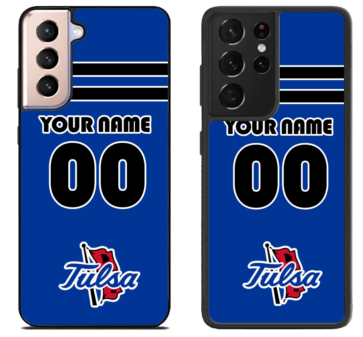 Custom Personalized Tulsa Golden Hurricane Samsung Galaxy S21 | S21 FE | S21+ | S21 Ultra Case