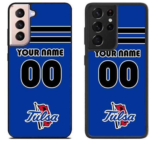Custom Personalized Tulsa Golden Hurricane Samsung Galaxy S21 | S21 FE | S21+ | S21 Ultra Case
