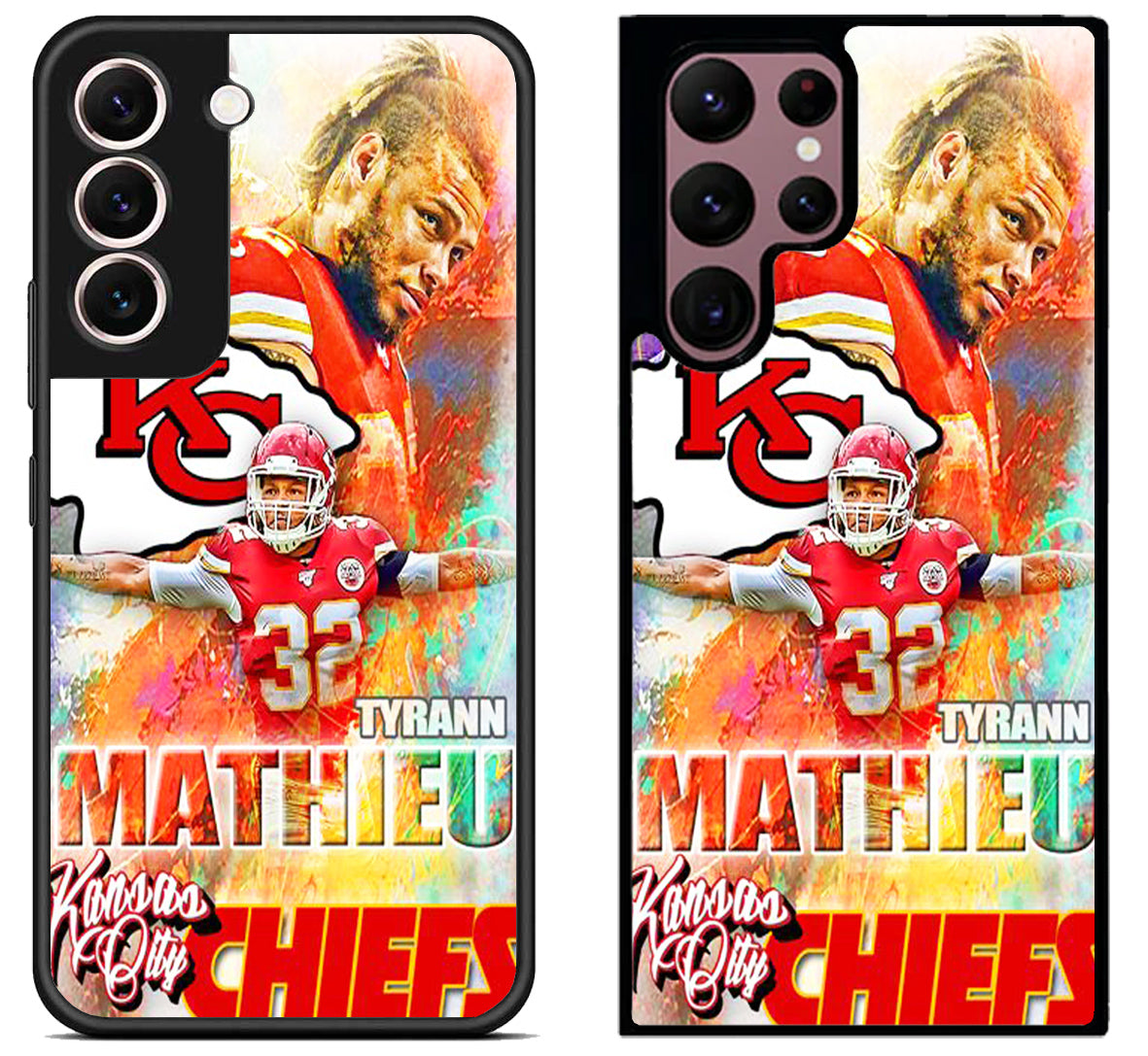Tyrann mathieu Kc Chiefs Cover Samsung Galaxy S22 | S22+ | S22 Ultra Case