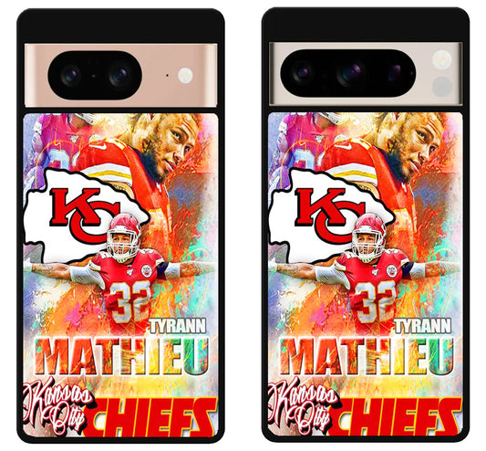 Tyrann Mathieu Kc Chiefs Cover Google Pixel 8 | 8 Pro Case