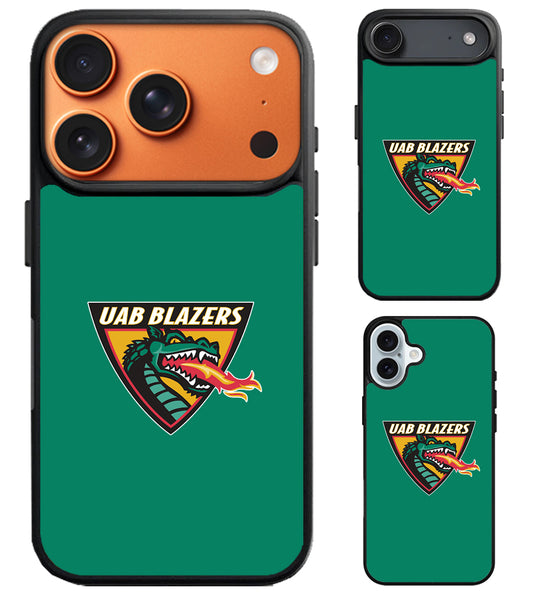 UAB Blazers Logo iPhone Air | iPhone 17 | 17 Pro | 17 Pro Max Case