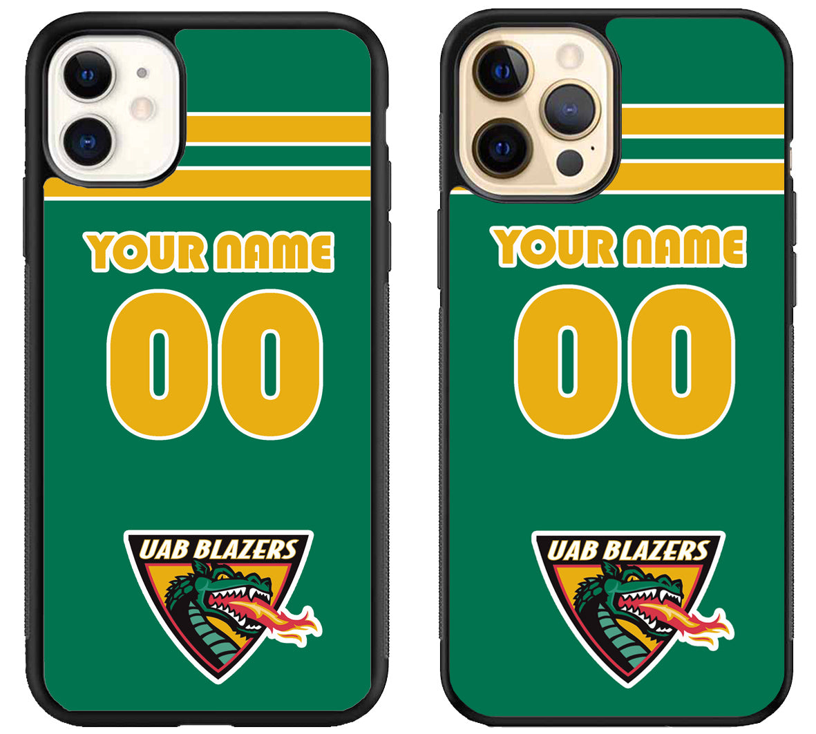 Custom Personalized UAB Blazers iPhone 12 | 12 Mini | 12 Pro | 12 Pro Max Case