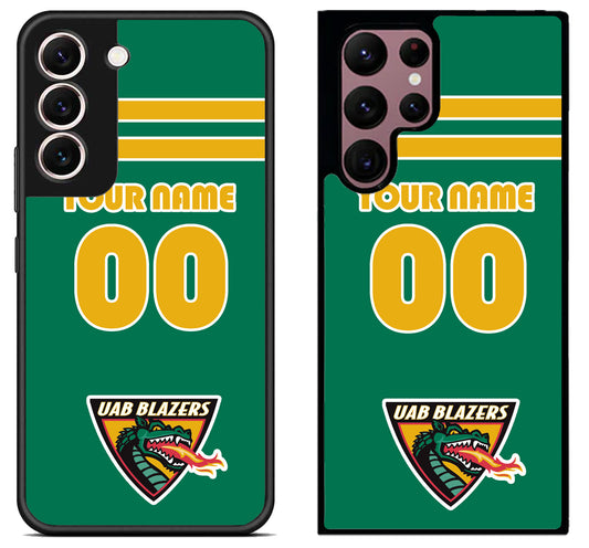 Custom Personalized UAB Blazers Samsung Galaxy S22 | S22+ | S22 Ultra Case