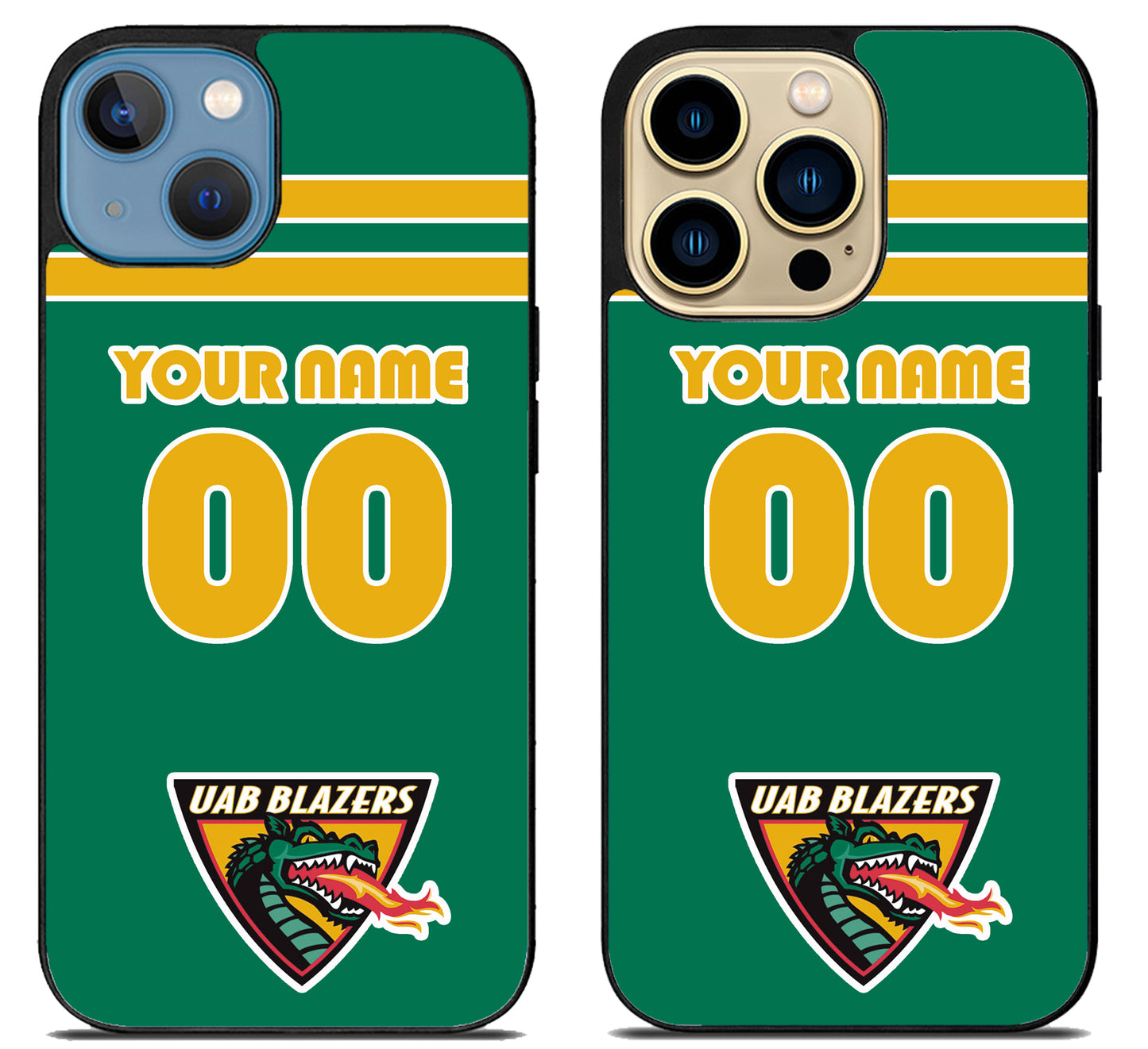 Custom Personalized UAB Blazers iPhone 14 | 14 Plus | 14 Pro | 14 Pro Max Case