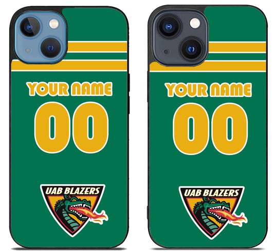 Custom Personalized UAB Blazers iPhone 15 | iPhone 15 Plus Case