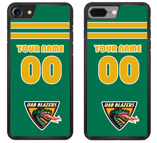 Custom Personalized UAB Blazers iPhone 8 | 8 Plus Case