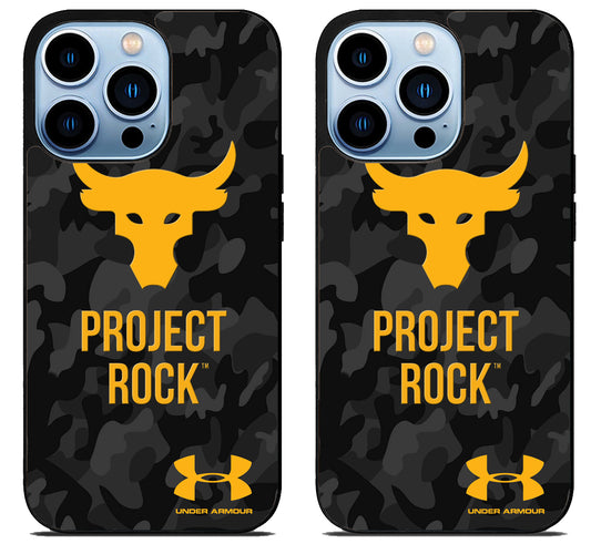 UA Project Rock Camo iPhone 15 Pro | iPhone 15 Pro Max Case